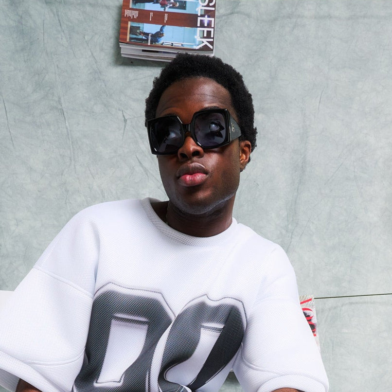 Ambush Fhonix Sunglasses Black,Blue Detail view 1 | Gate