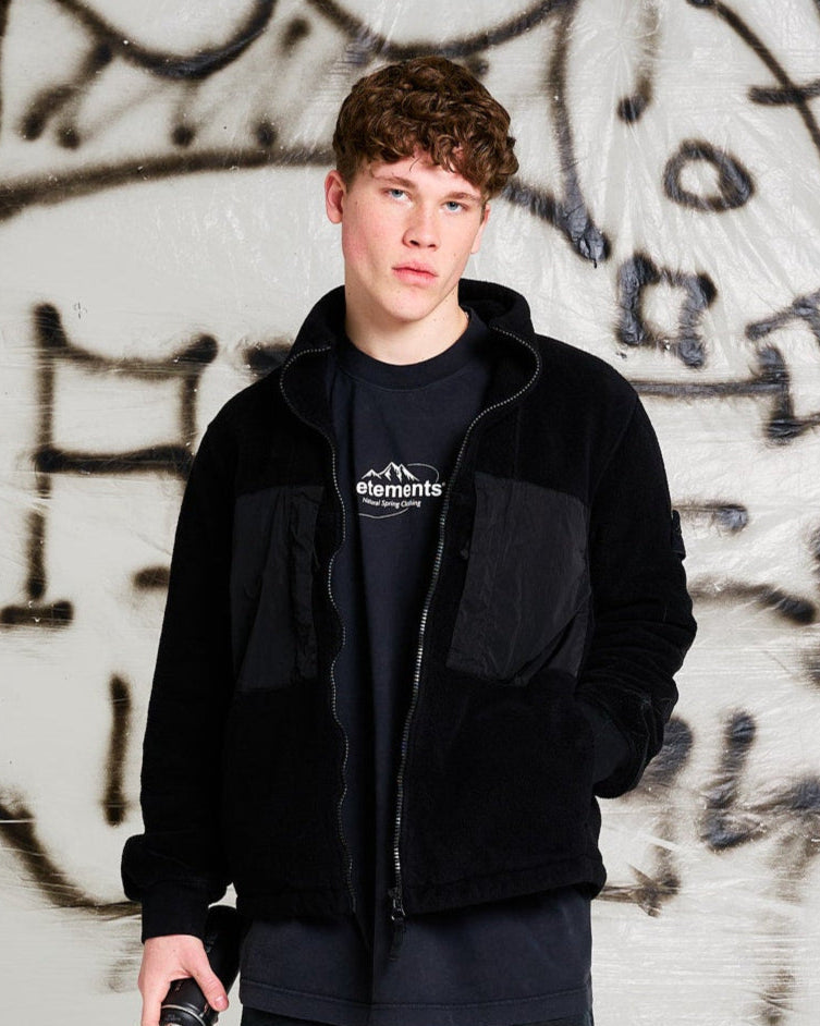 Stone Island Jacket Black Detail view 1 | Gate