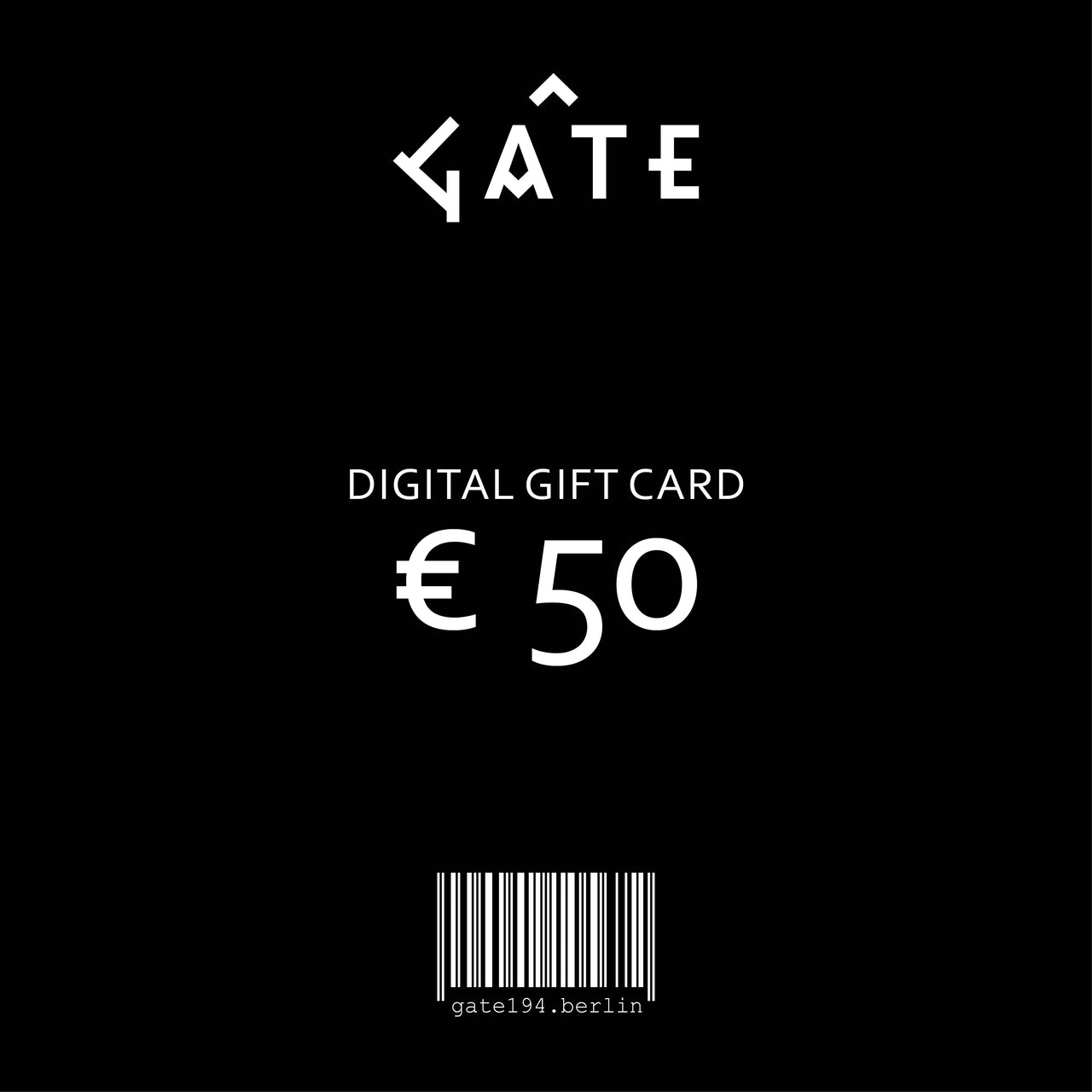 GATE GATE194.BERLIN GIFT CARD Detail view 1 | Gate