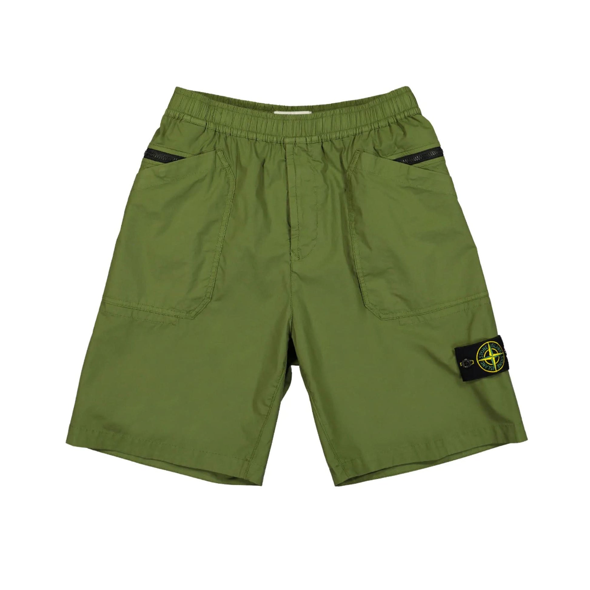 Stone Island Bermuda Shorts Olive Detail view 1 | Gate