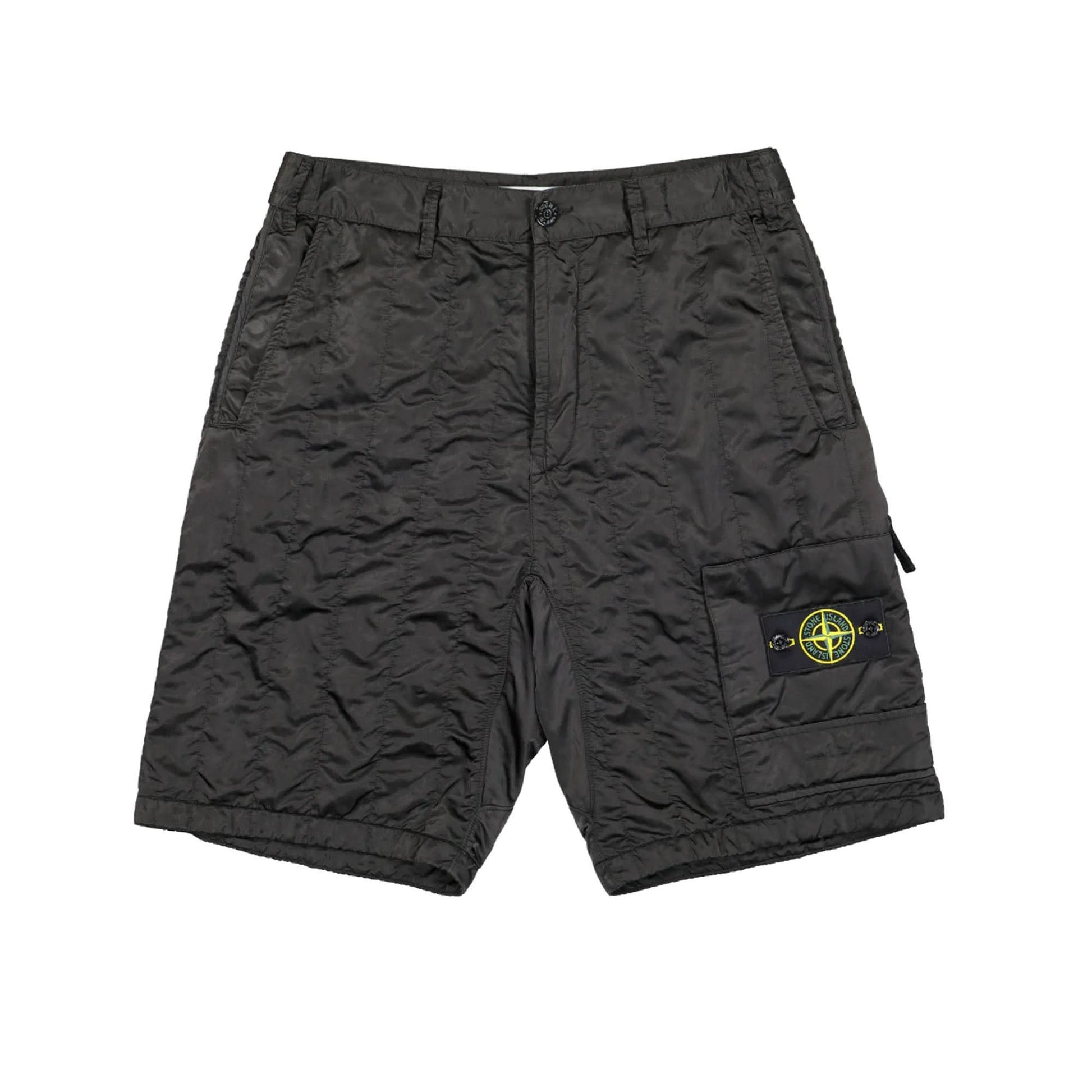 Stone Island Bermuda Shorts Black Detail view 1 | Gate