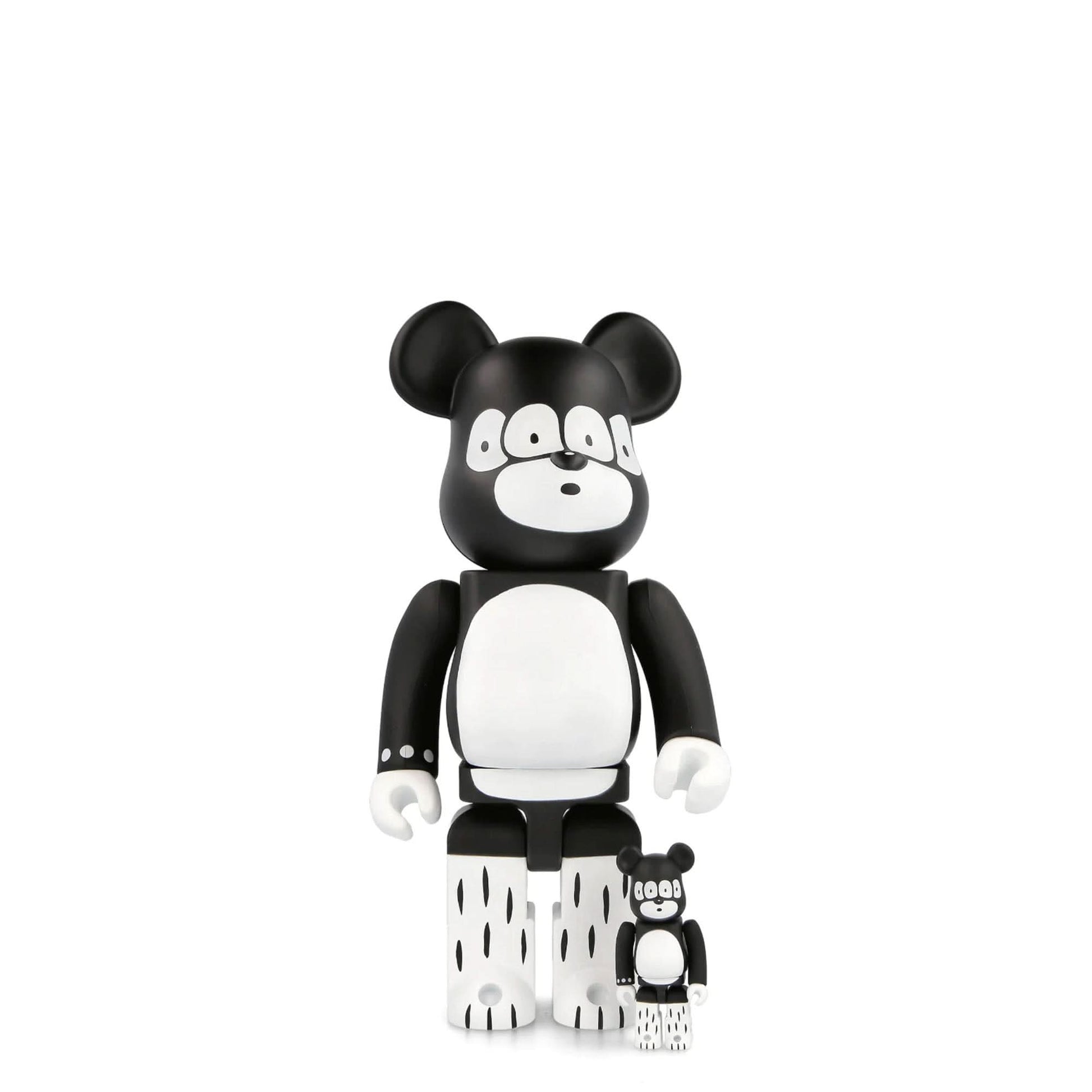 Medicom Be@rbrick Matthew 400% + 100% Black,White Detail view 1 | Gate