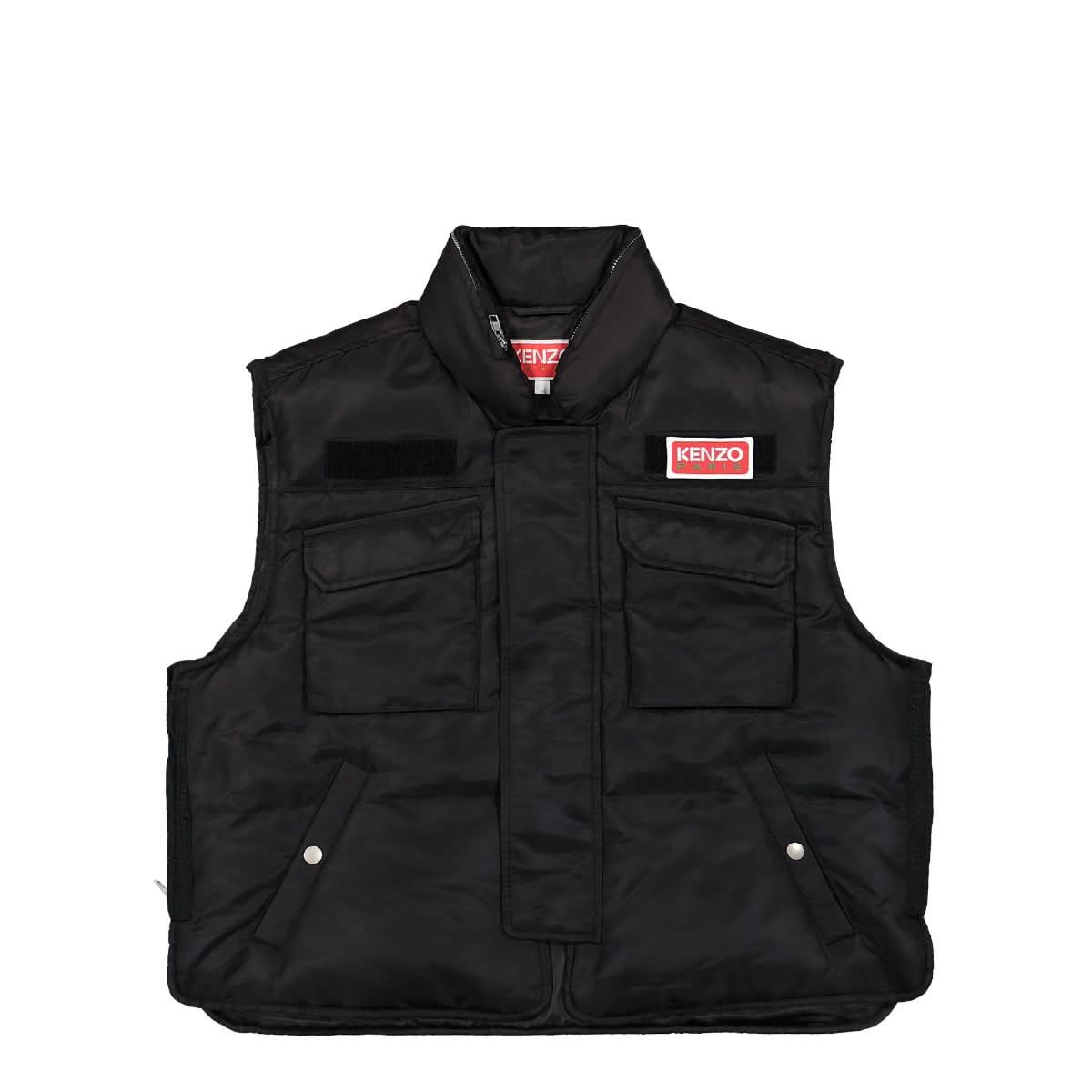 KENZO KENZO Down Jacket Black Detail view 1 | Gate