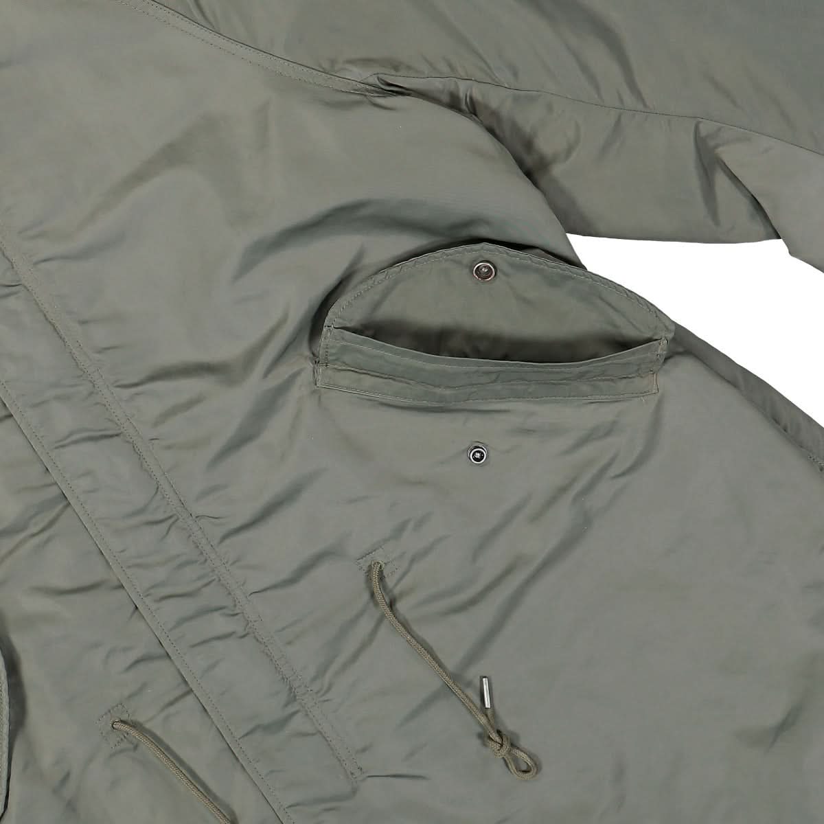 Visvim Six Five Fishtail Parka Green Detail view 4 | Gate