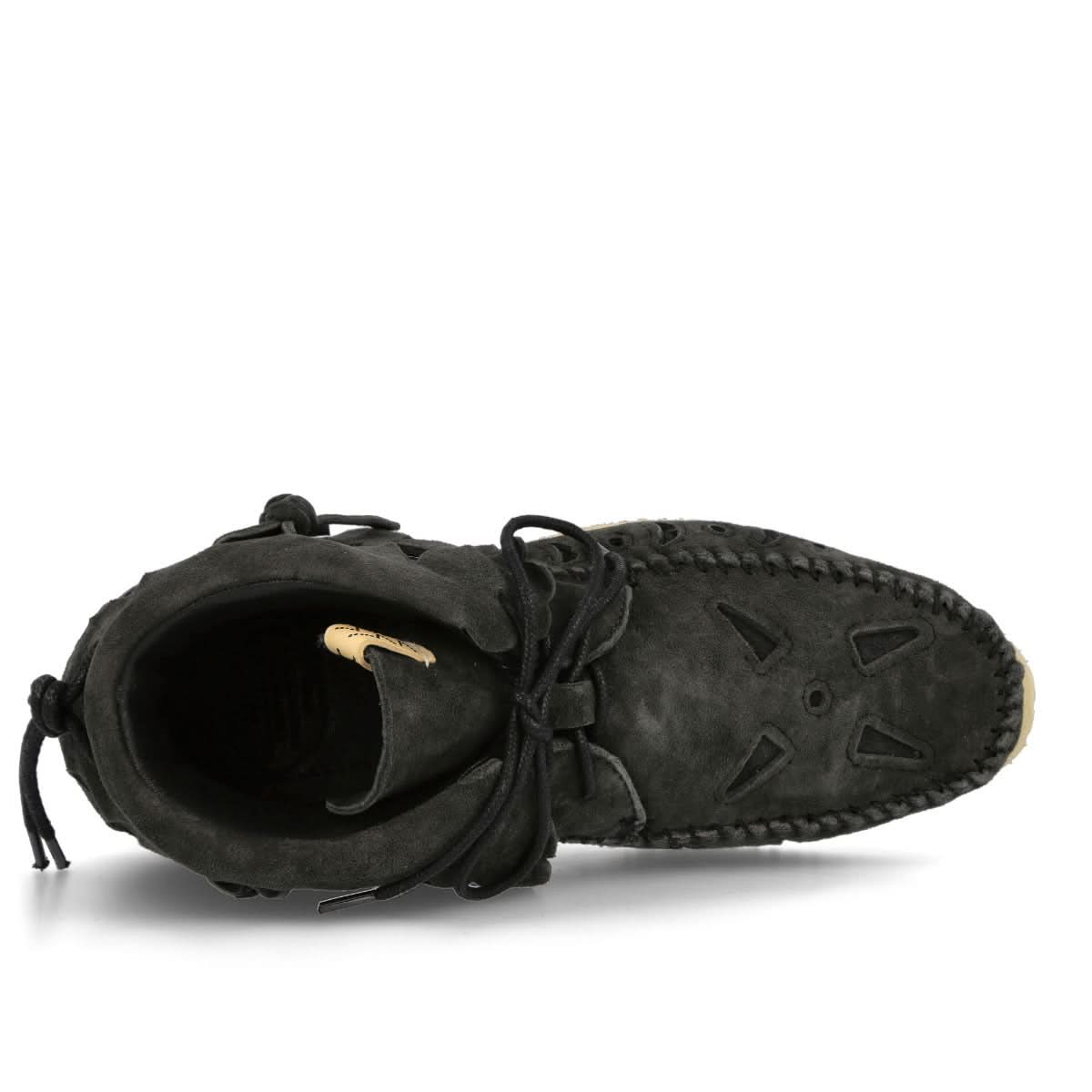 Visvim FBT Bearfoot Perf-Folk Black Lace Ups Detail view 5 | Gate
