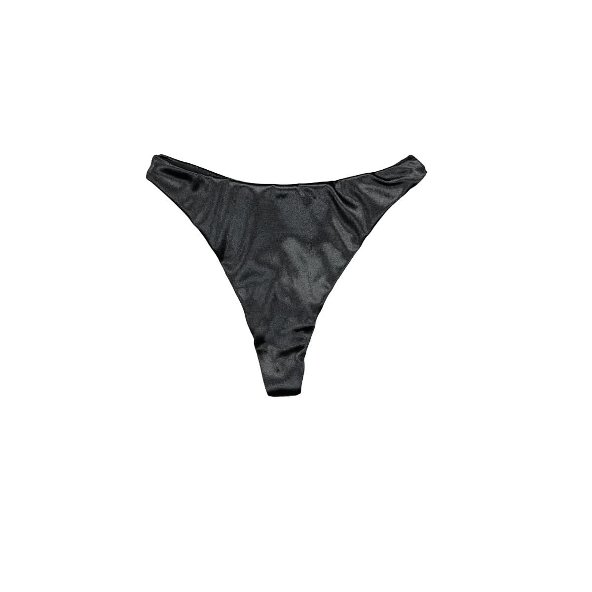 MISBHV Swim 80s Bikini Bottoms Black Detail view 2 | Gate