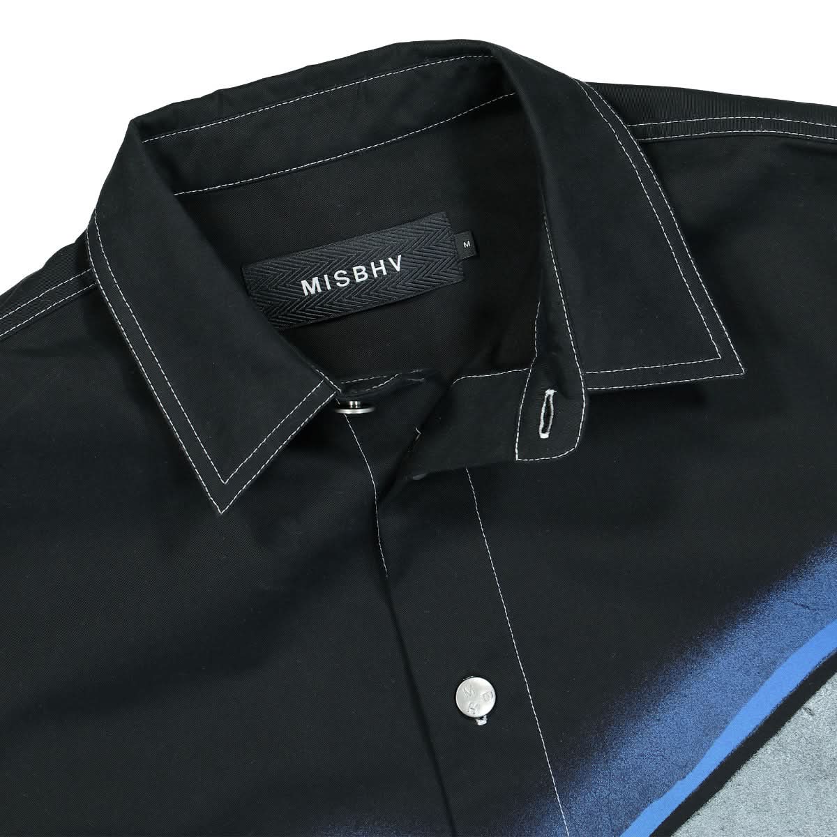 MISBHV Work Shirt Big Tag Black Detail view 3 | Gate