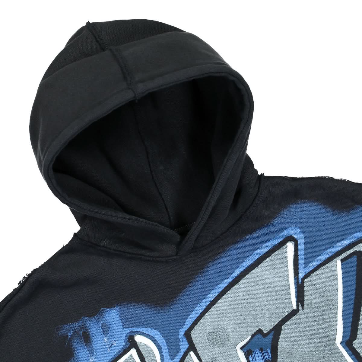 MISBHV Maxi Hoodie Black Detail view 3 | Gate