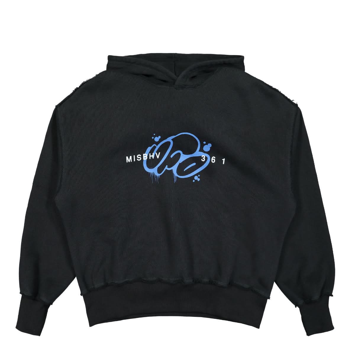 MISBHV Minimal Hoodie Black Detail view 1 | Gate