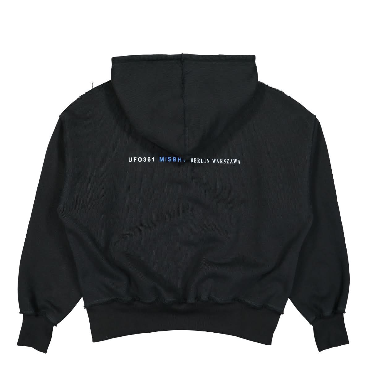 MISBHV Minimal Hoodie Black Detail view 1 | Gate