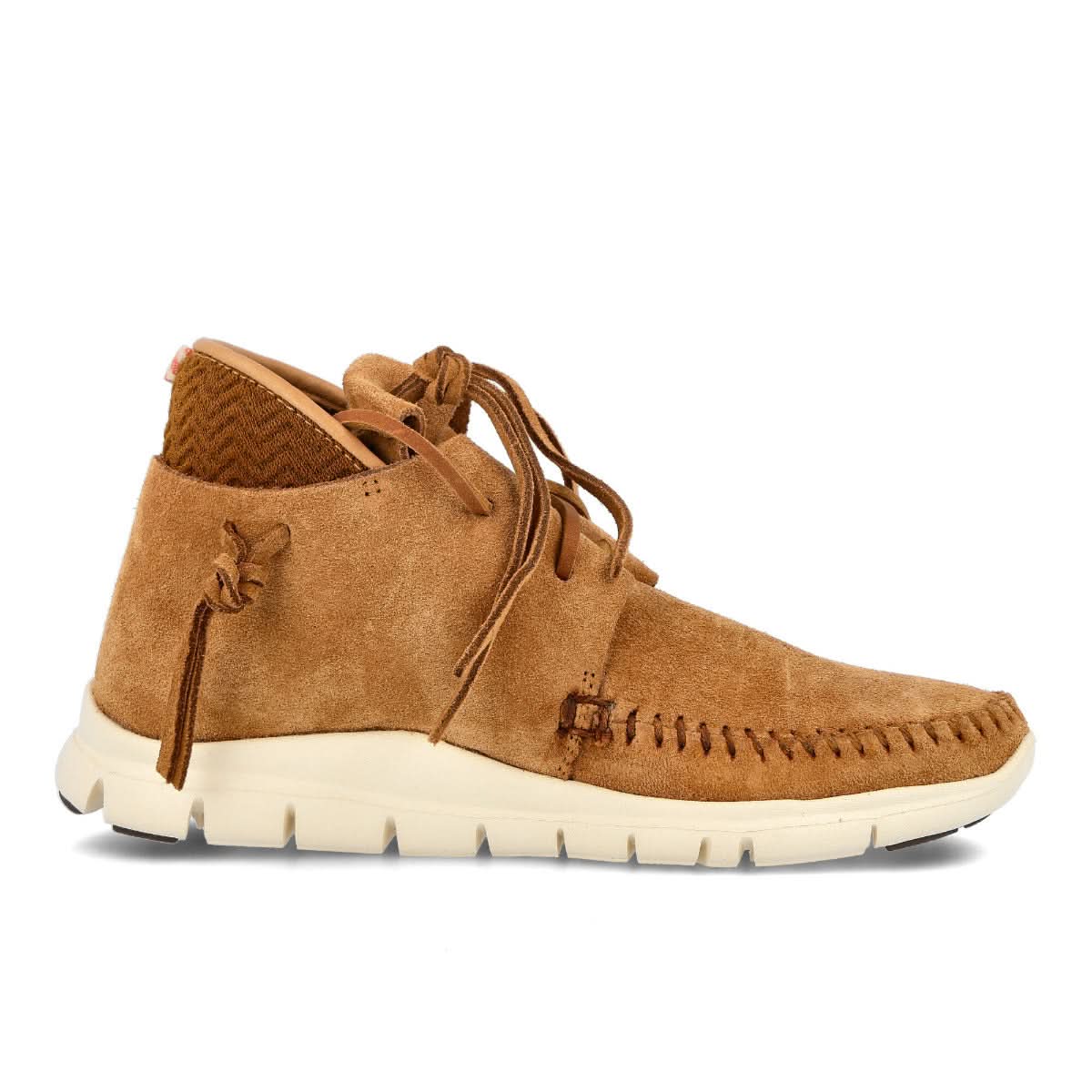 Visvim Wmns Ute Moc Trainer Hi-Folk Brown Sneaker Detail view 1 | Gate