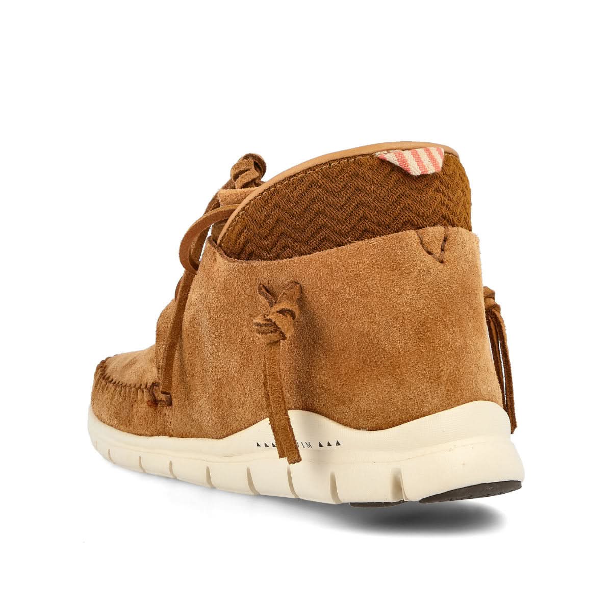 Visvim Wmns Ute Moc Trainer Hi-Folk Brown Sneaker Detail view 3 | Gate