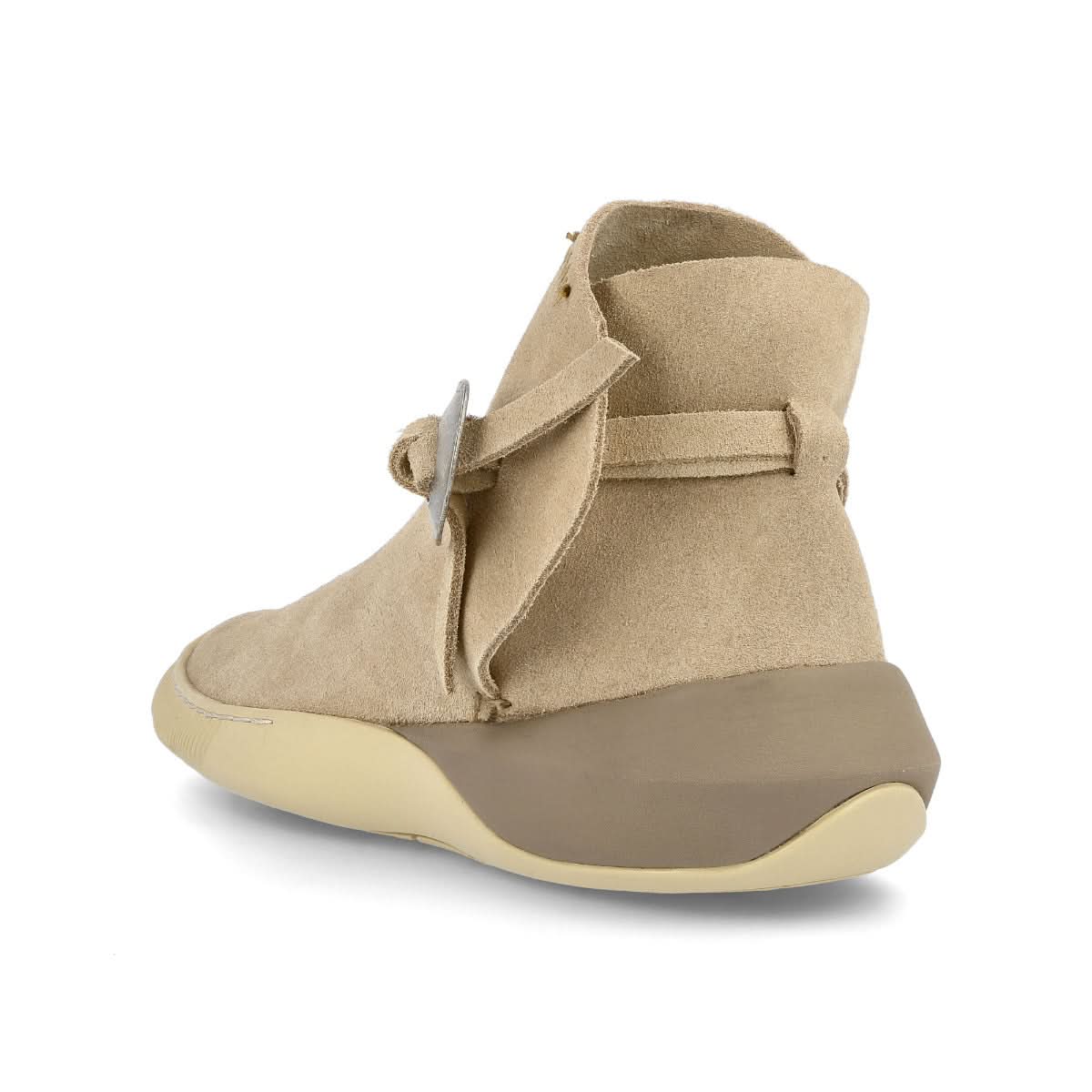 Visvim Wmns Gila Moc Mid II-Folk Beige Boots Detail view 3 | Gate