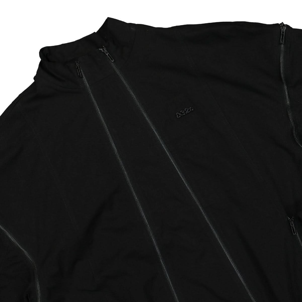 032c 'Split Jump' Zipper Jacket Black Detail view 3 | Gate