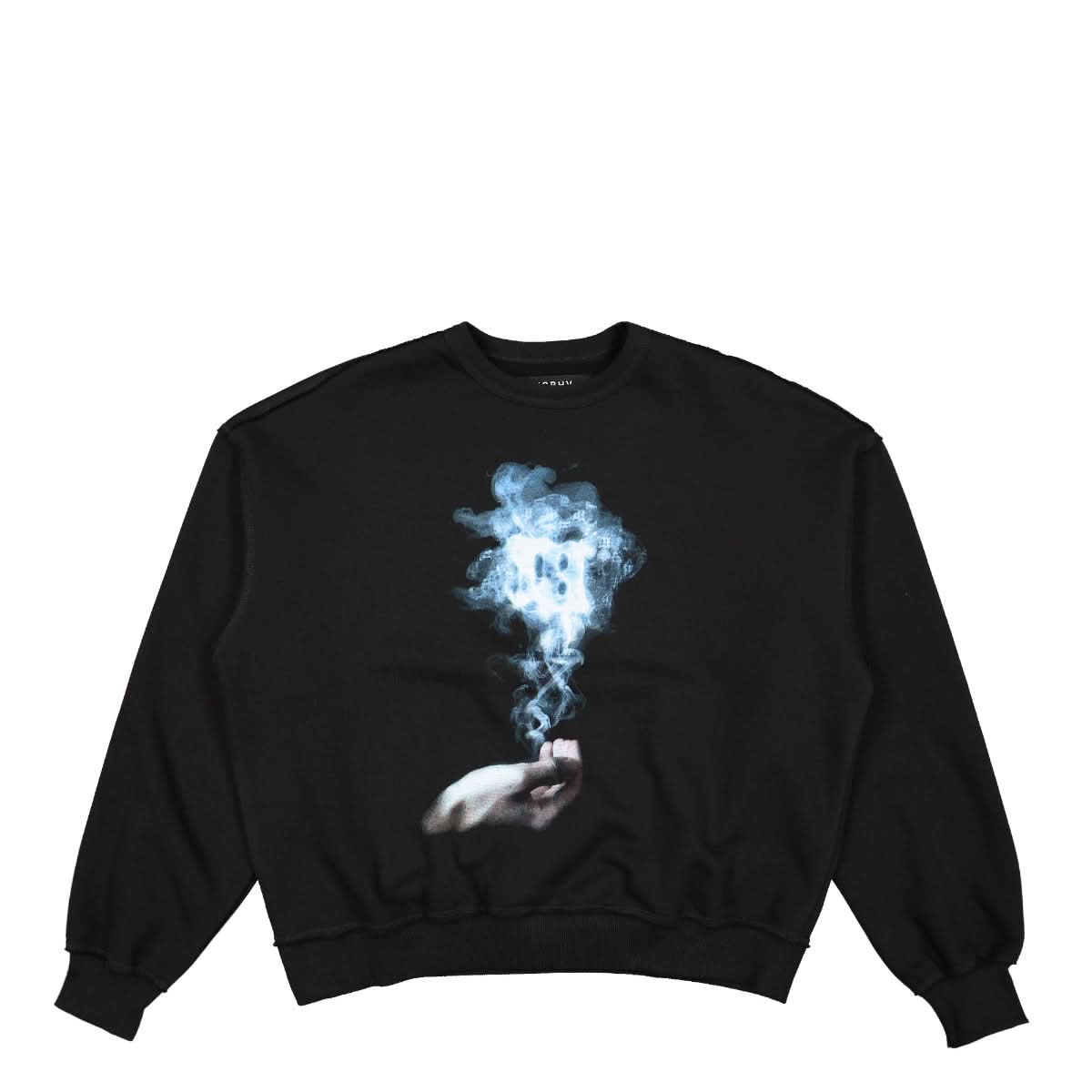 MISBHV Tulum Crewneck Black Detail view 1 | Gate