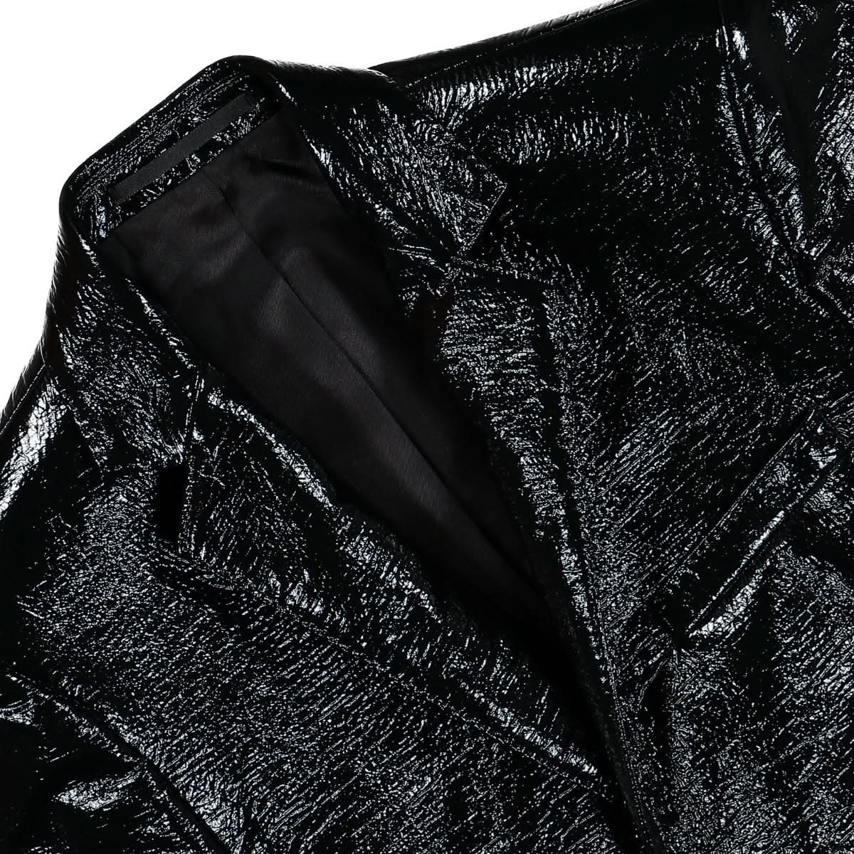 Walter Van Beirendonck Sharp Blazer Black Detail view 3 | Gate