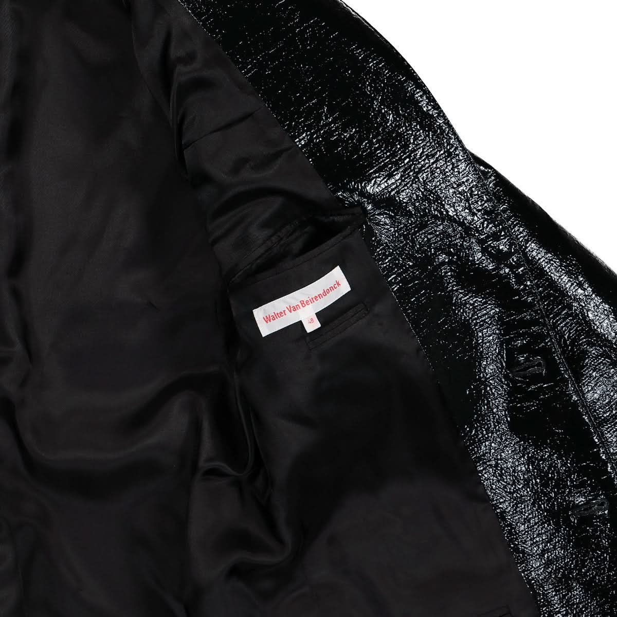 Walter Van Beirendonck Sharp Blazer Black Detail view 4 | Gate