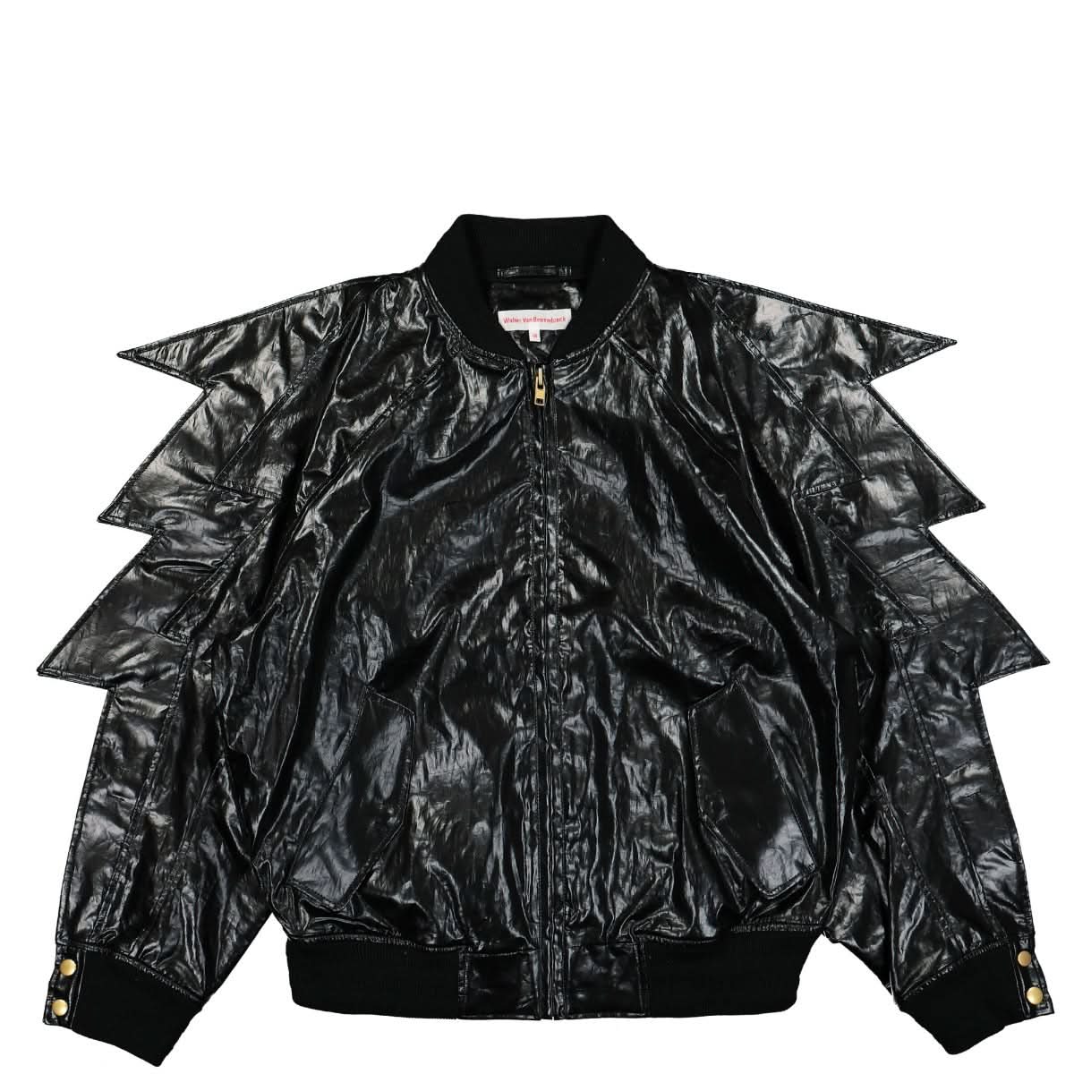 Walter Van Beirendonck Zeus Bomber Black Detail view 1 | Gate