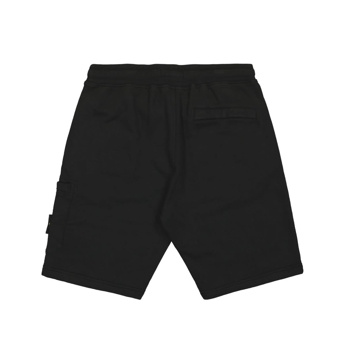Stone Island Cargo Bermuda Shorts Black Detail view 2 | Gate