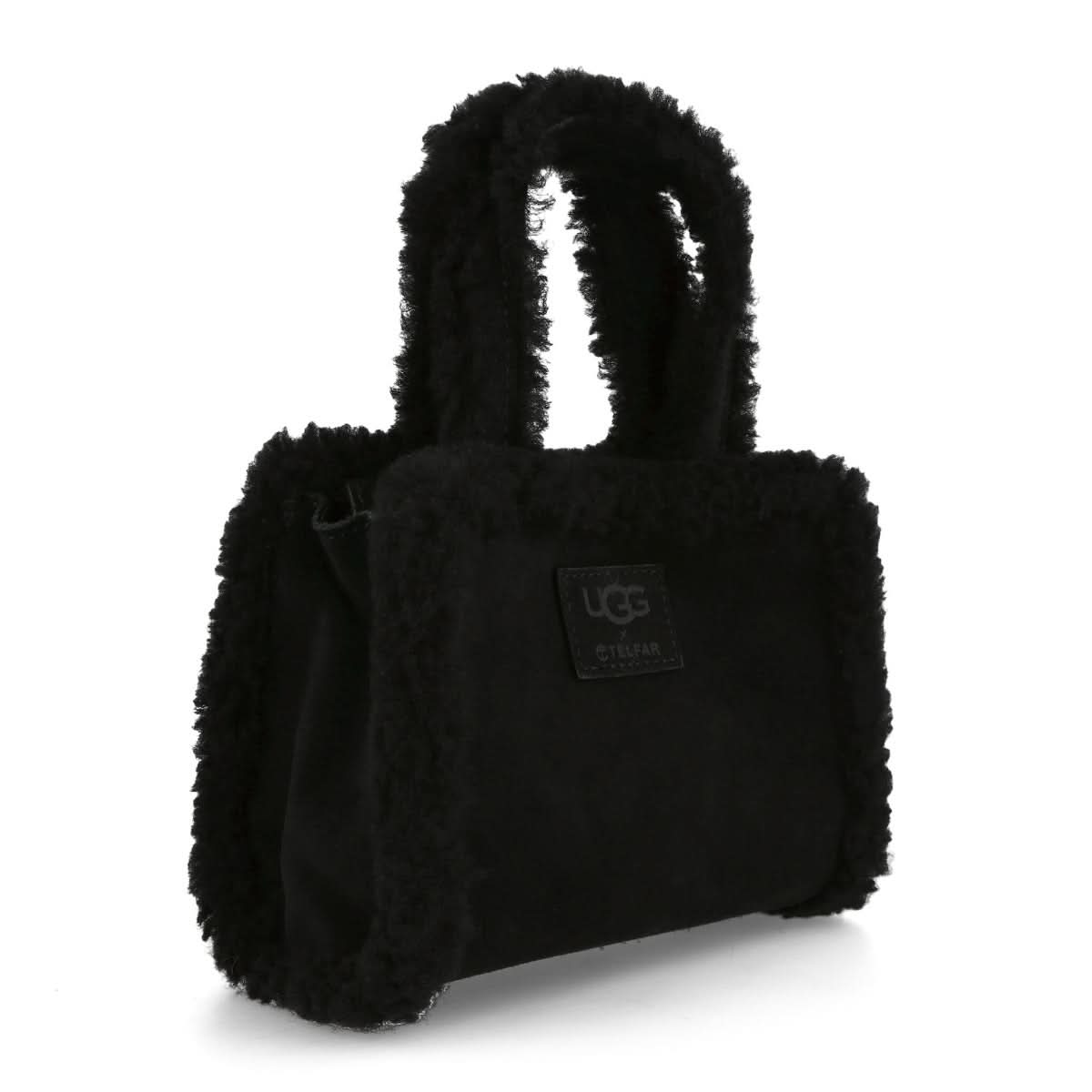 Telfar Small Shopper Black Detail view 4 | Gate
