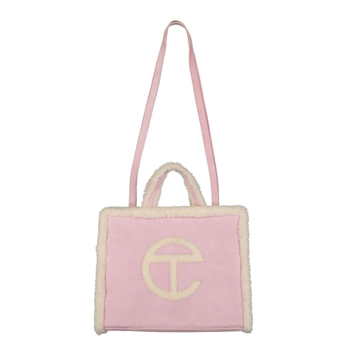 Telfar Medium Shopper Beige,Pink Detail view 1 | Gate