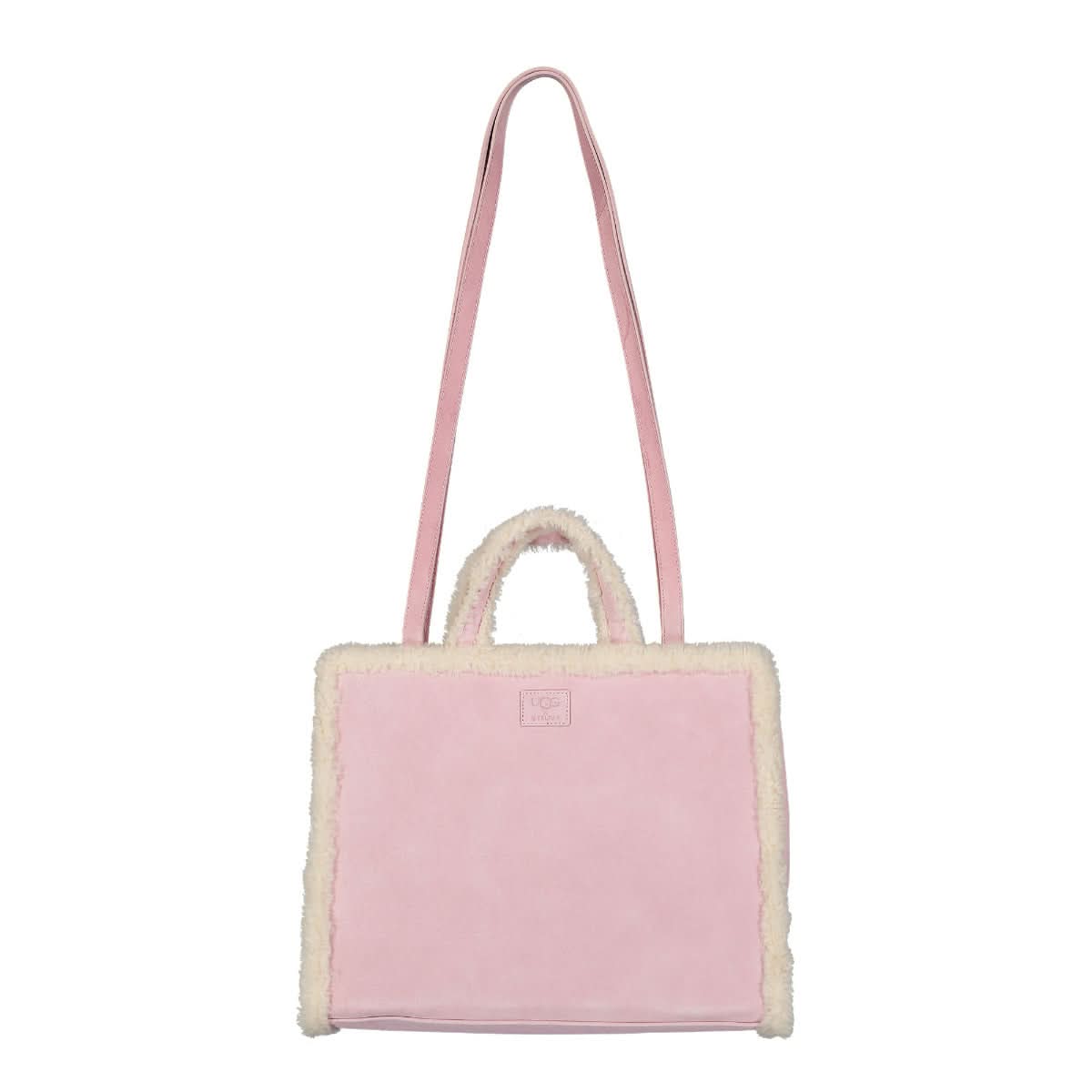 Telfar Medium Shopper Beige,Pink Detail view 2 | Gate