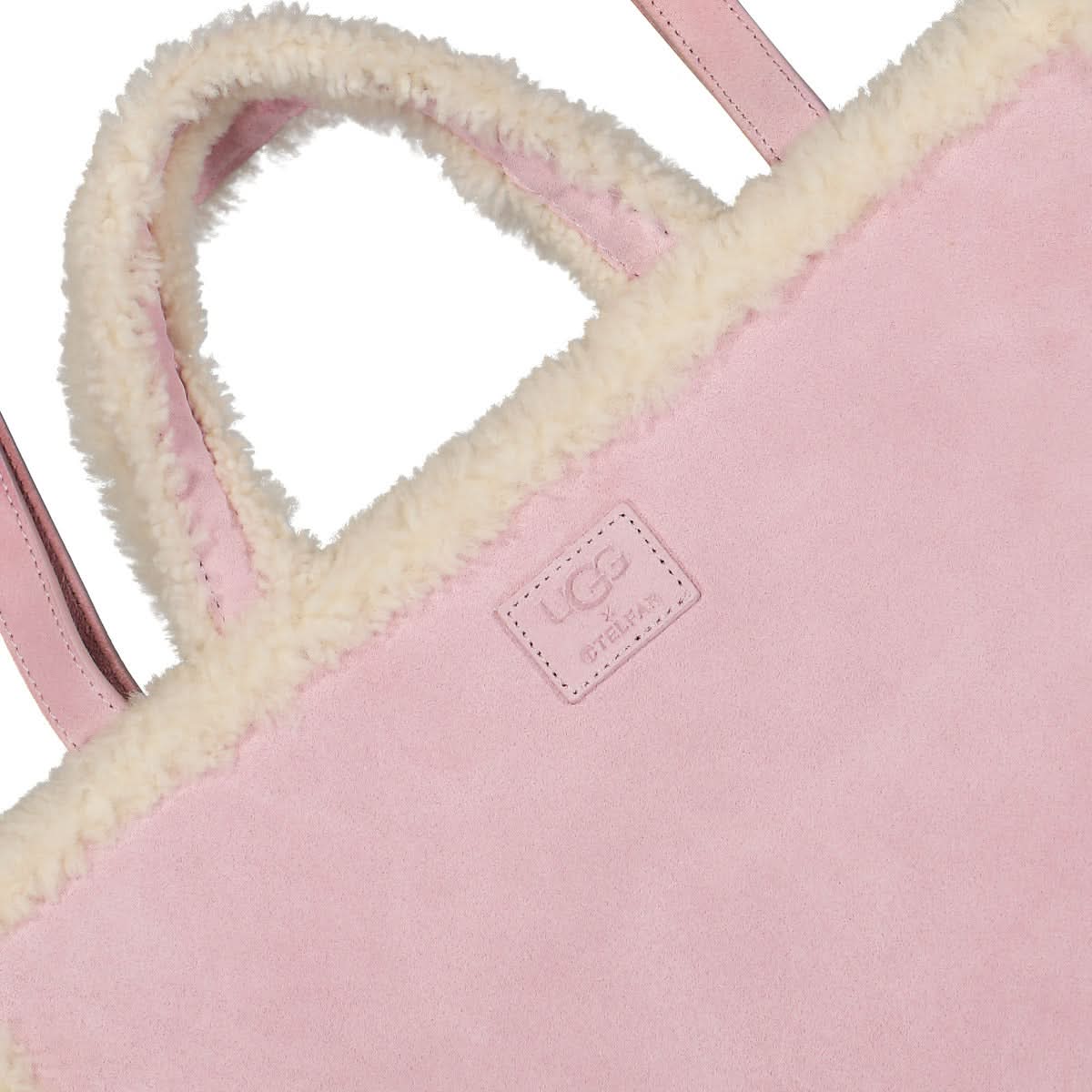 Telfar Medium Shopper Beige,Pink Detail view 3 | Gate