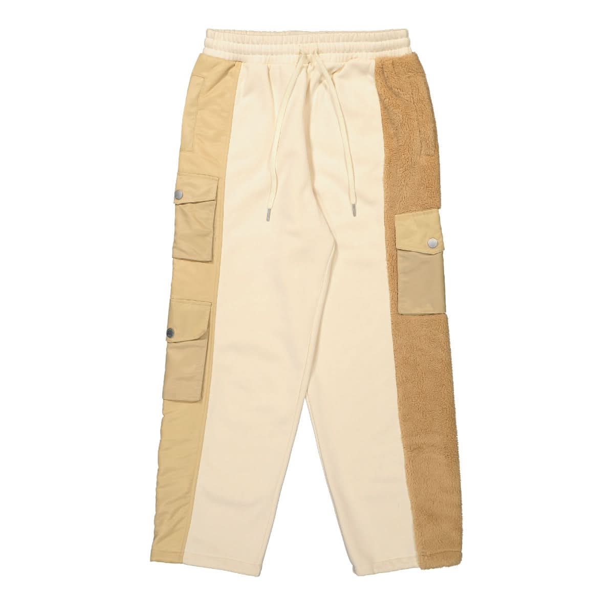 Feng Chen Wang Fleece Pant Brown,Beige Detail view 1 | Gate
