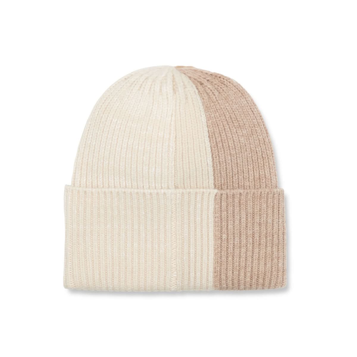 Feng Chen Wang Wool Beanie Brown,Beige Detail view 1 | Gate
