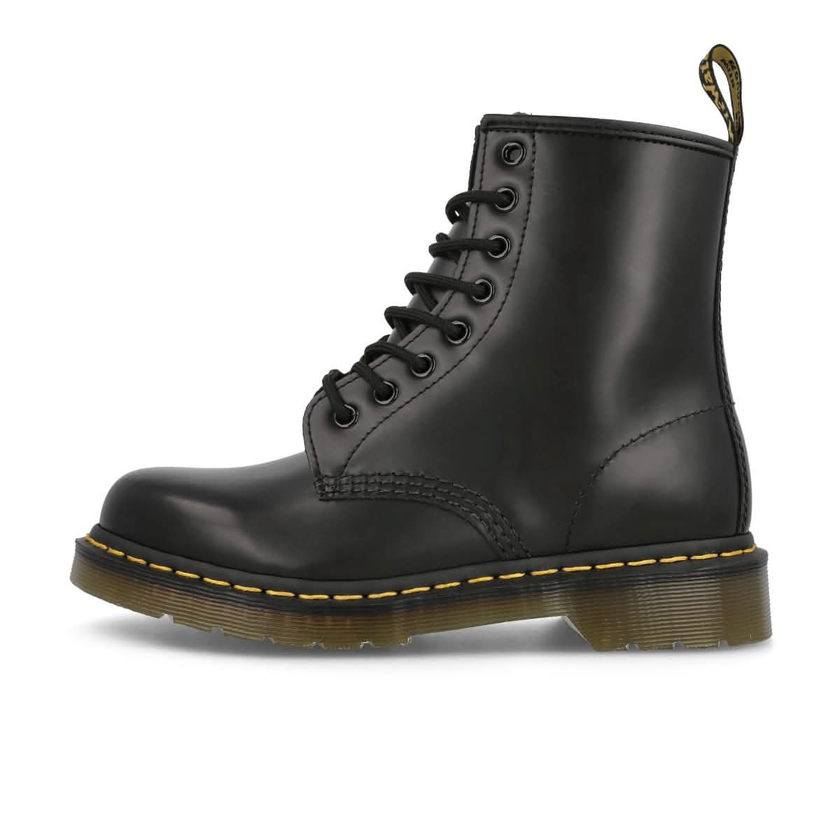 Dr. Martens 1460 Black Smooth Black Boots Detail view 1 | Gate
