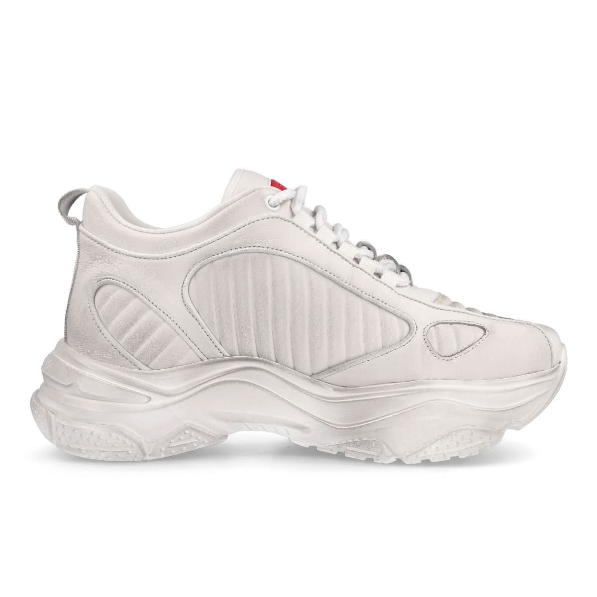 MISBHV Kombat Moon Trainers White Sneaker Detail view 2 | Gate