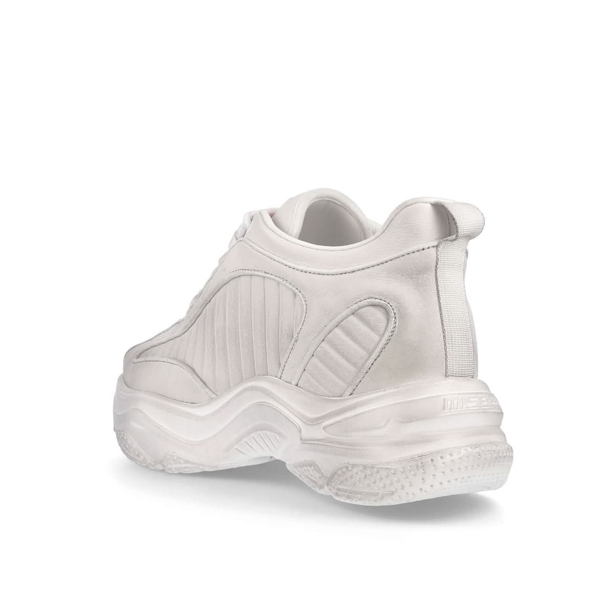 MISBHV Kombat Moon Trainers White Sneaker Detail view 3 | Gate