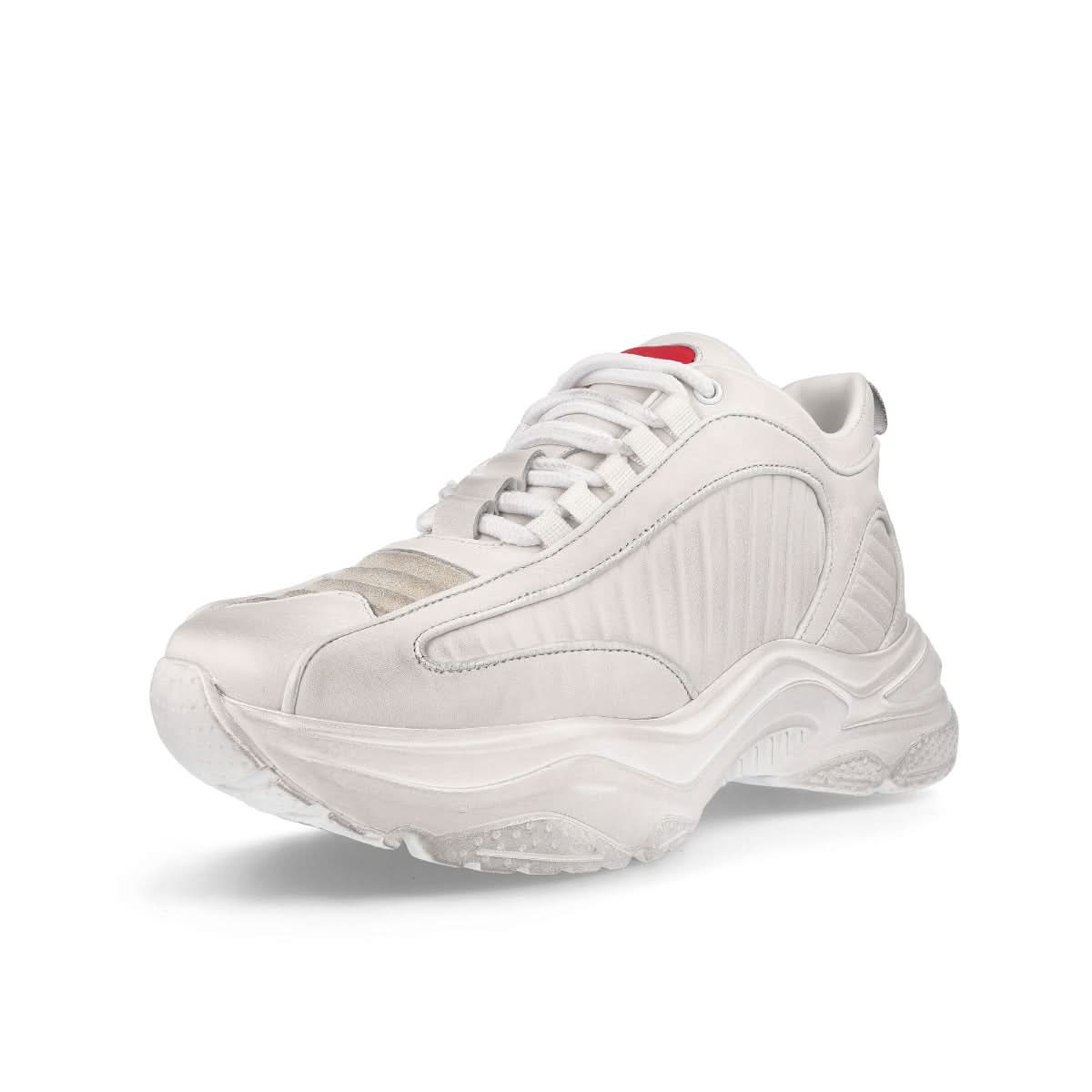 MISBHV Kombat Moon Trainers White Sneaker Detail view 4 | Gate