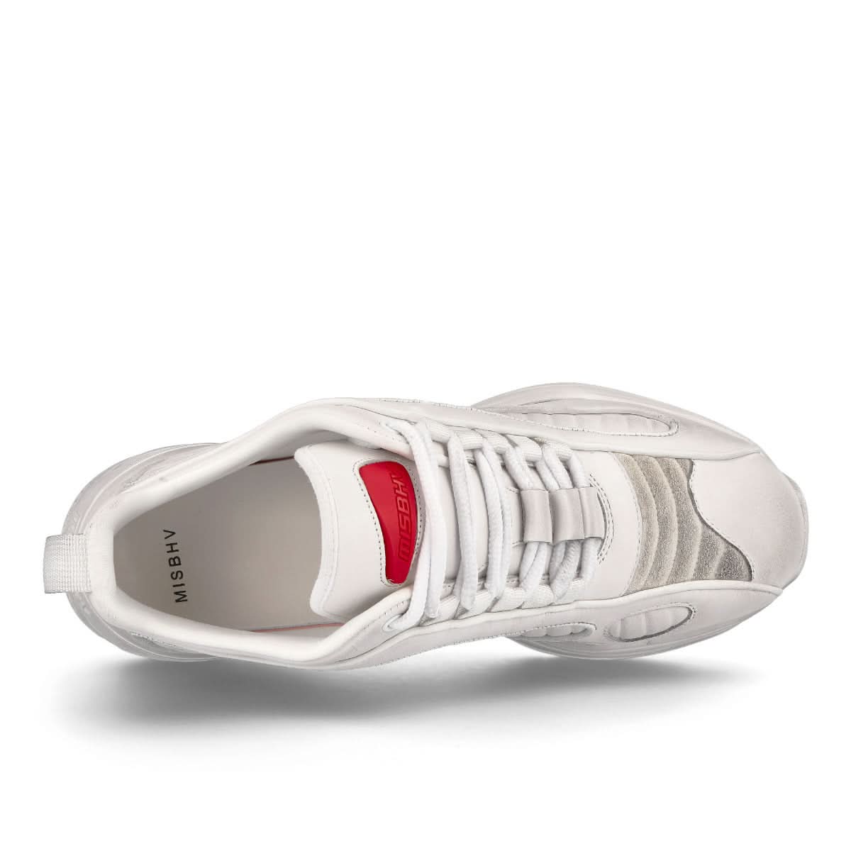 MISBHV Kombat Moon Trainers White Sneaker Detail view 5 | Gate
