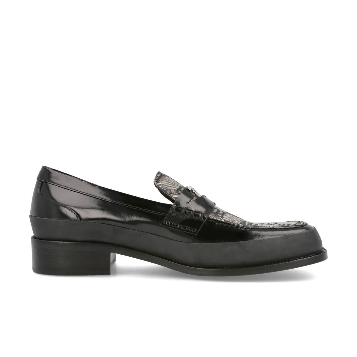 MISBHV The Brutalist Loafer Jacquard Black,Beige Loafers Detail view 1 | Gate