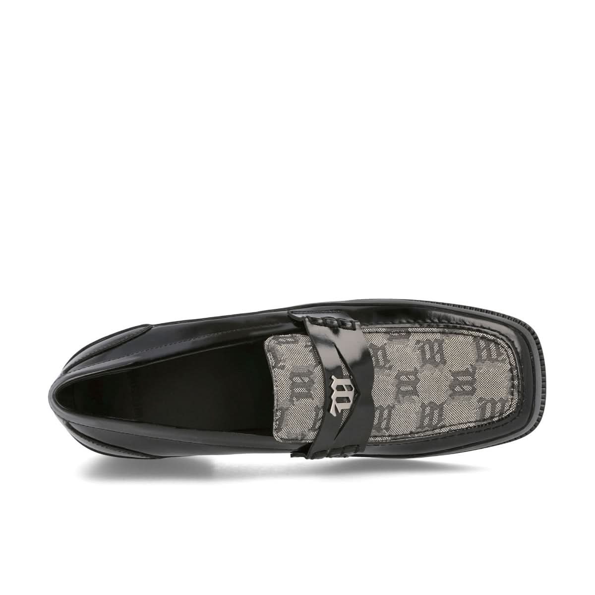 MISBHV The Brutalist Loafer Jacquard Black,Beige Loafers Detail view 5 | Gate