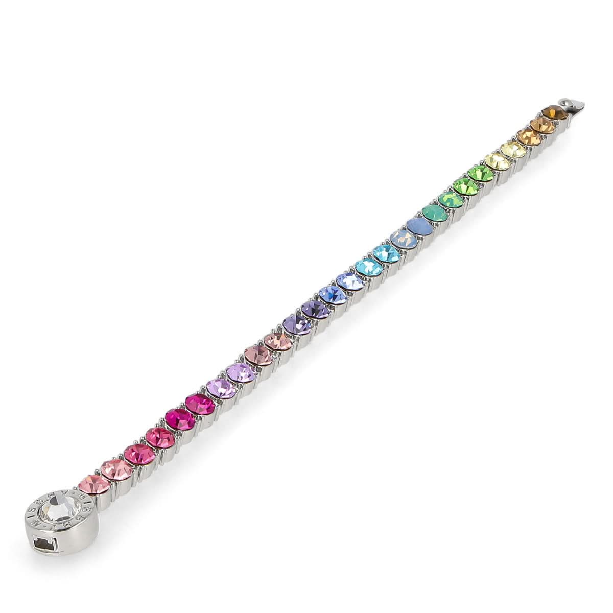 MISBHV Rainbow Ice Tennis Bracelet Multicolor Detail view 5 | Gate