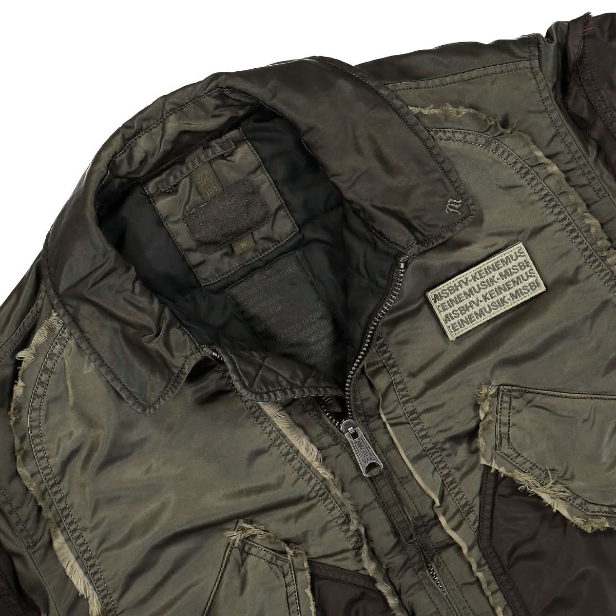 MISBHV Jacket Olive Detail view 3 | Gate