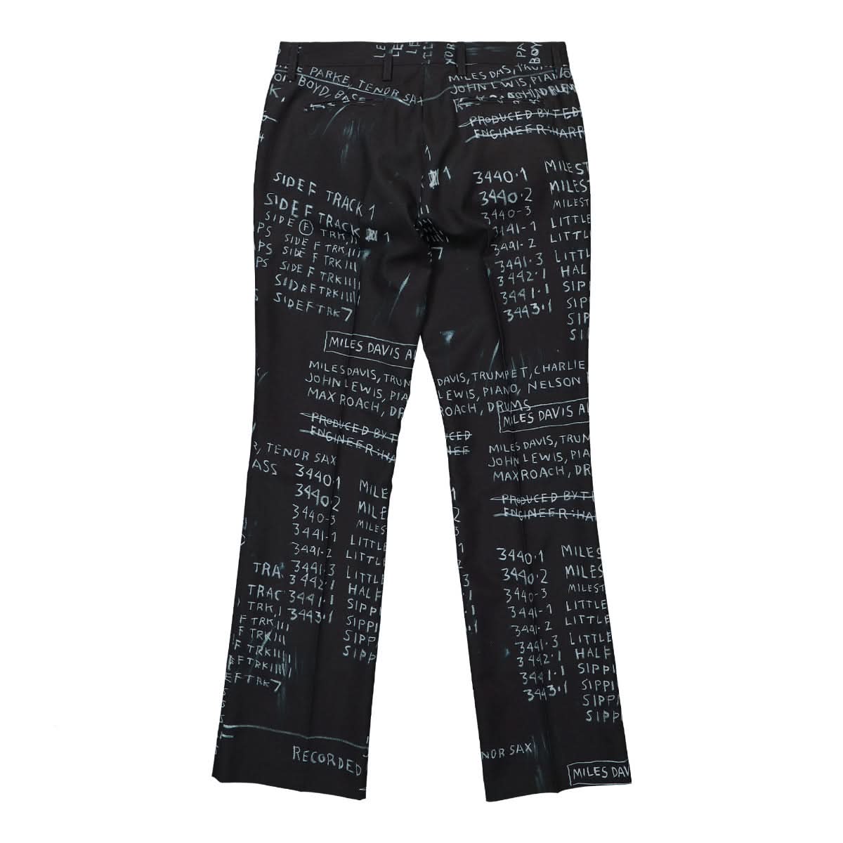 MISBHV Discography Flared Trousers Black Detail view 2 | Gate