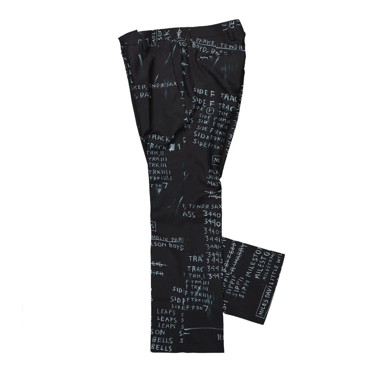 MISBHV Discography Flared Trousers Black Detail view 3 | Gate