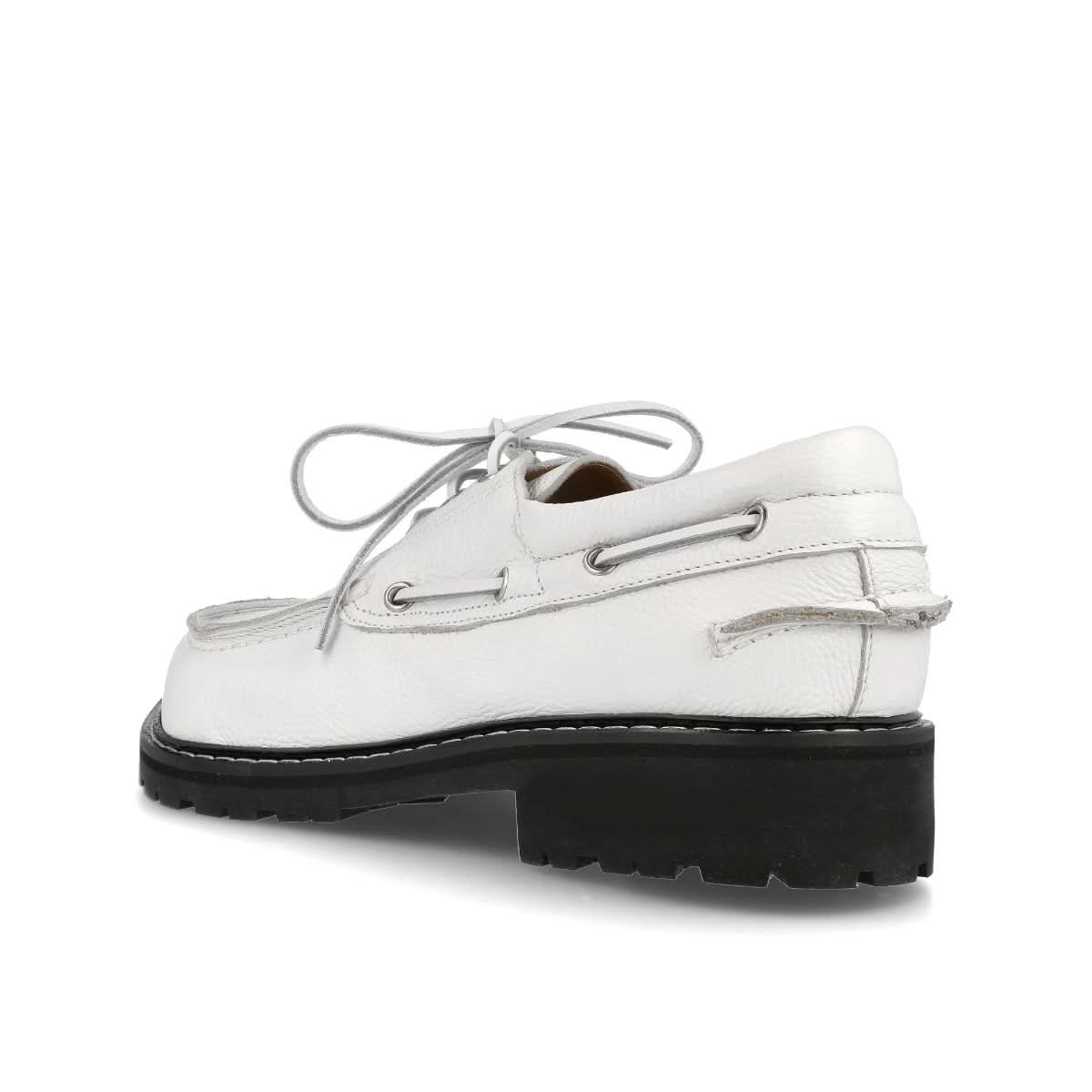 Magliano Provicia Lug Sole Mocassino Black,White Loafers Detail view 3 | Gate