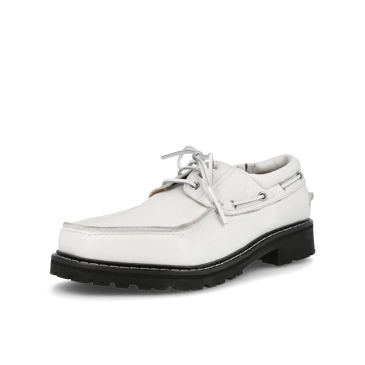 Magliano Provicia Lug Sole Mocassino Black,White Loafers Detail view 4 | Gate