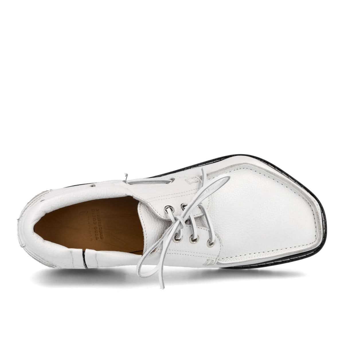 Magliano Provicia Lug Sole Mocassino Black,White Loafers Detail view 5 | Gate