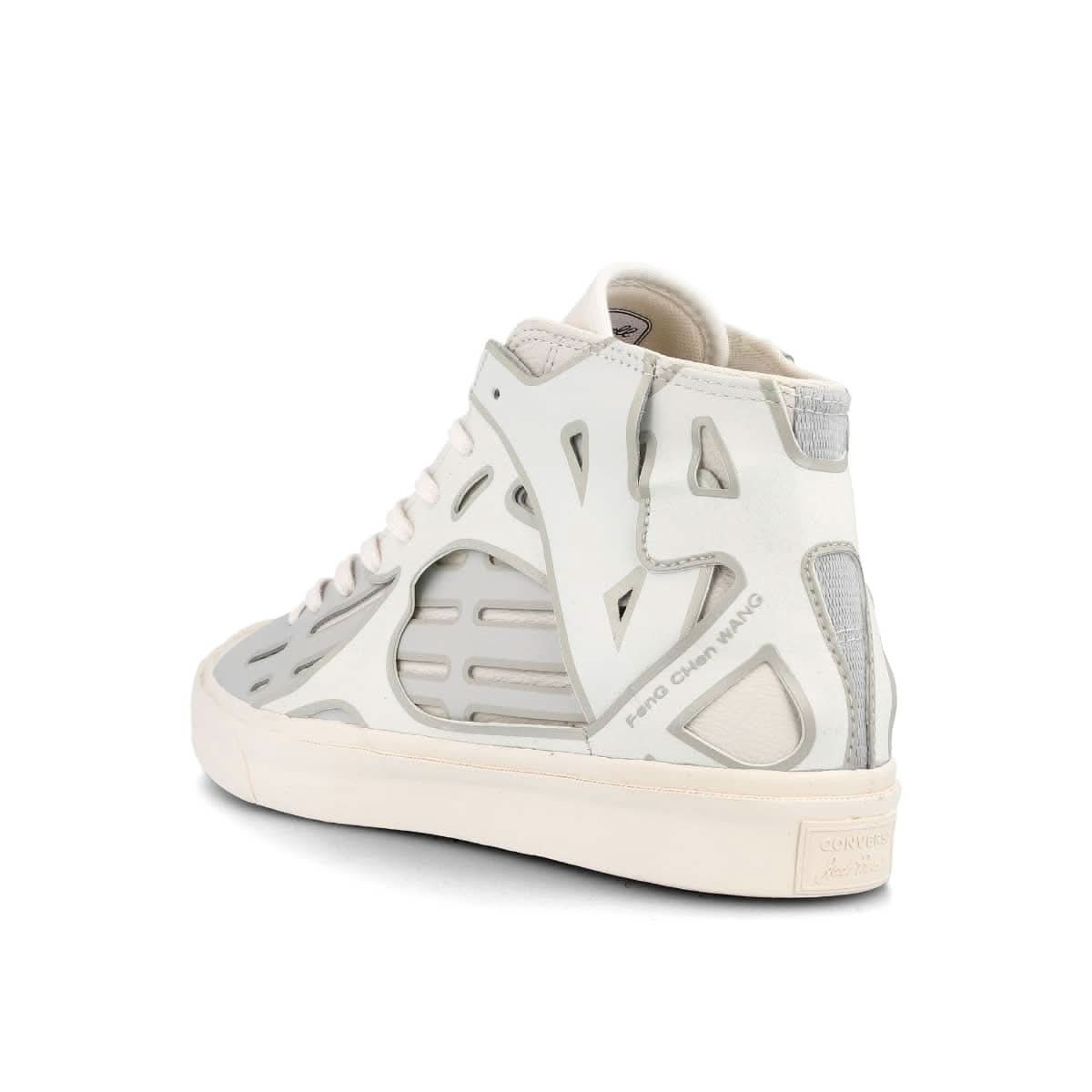 Converse Jack Purcell Mid Grey Sneaker Detail view 3 | Gate