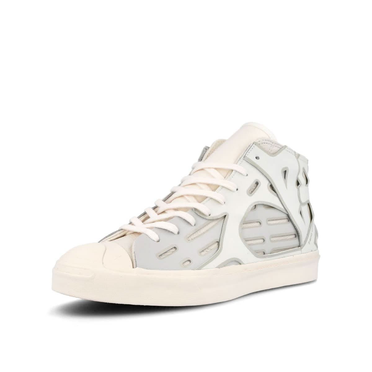 Converse Jack Purcell Mid Grey Sneaker Detail view 4 | Gate