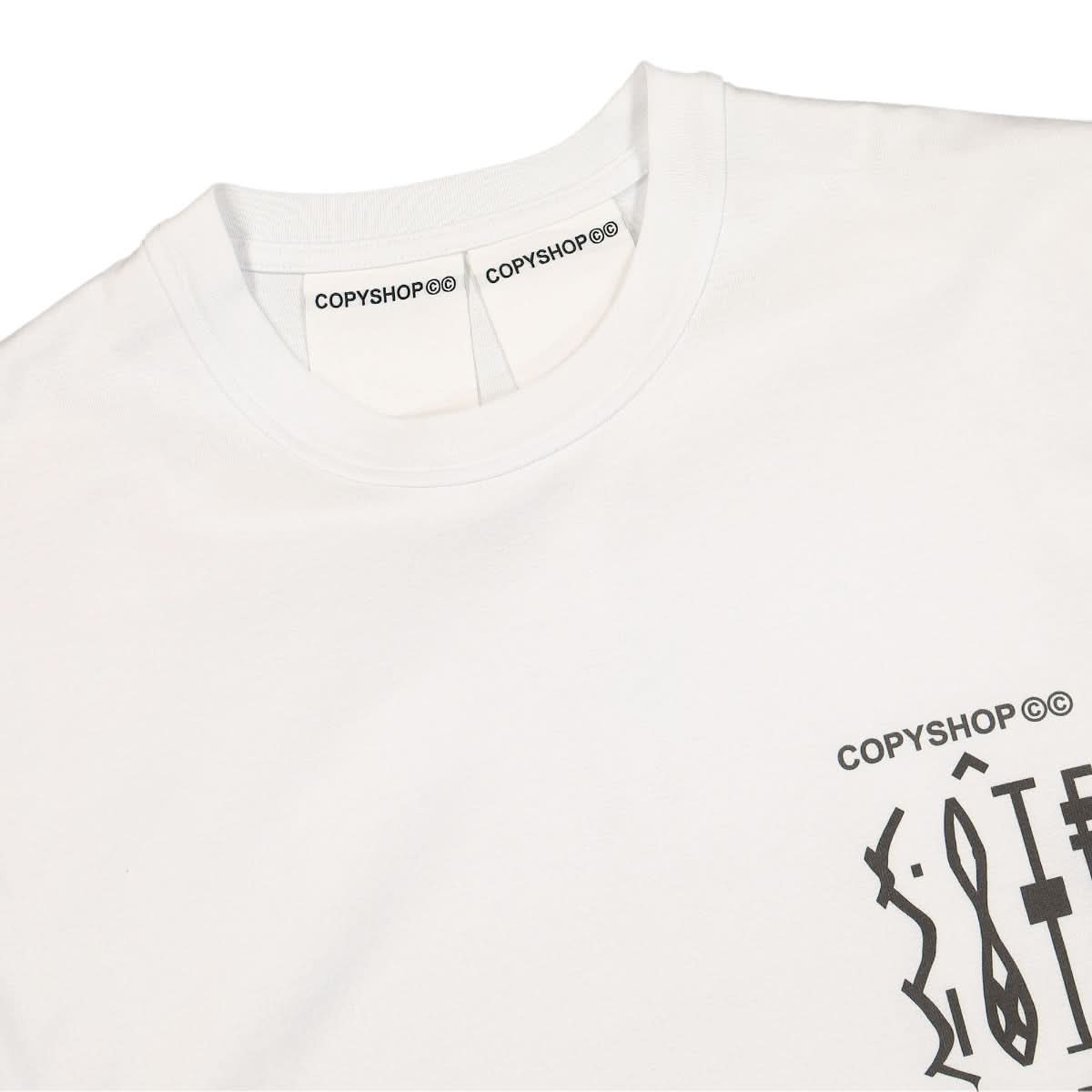 COPYSHOP One_Gate Tee White Detail view 3 | Gate