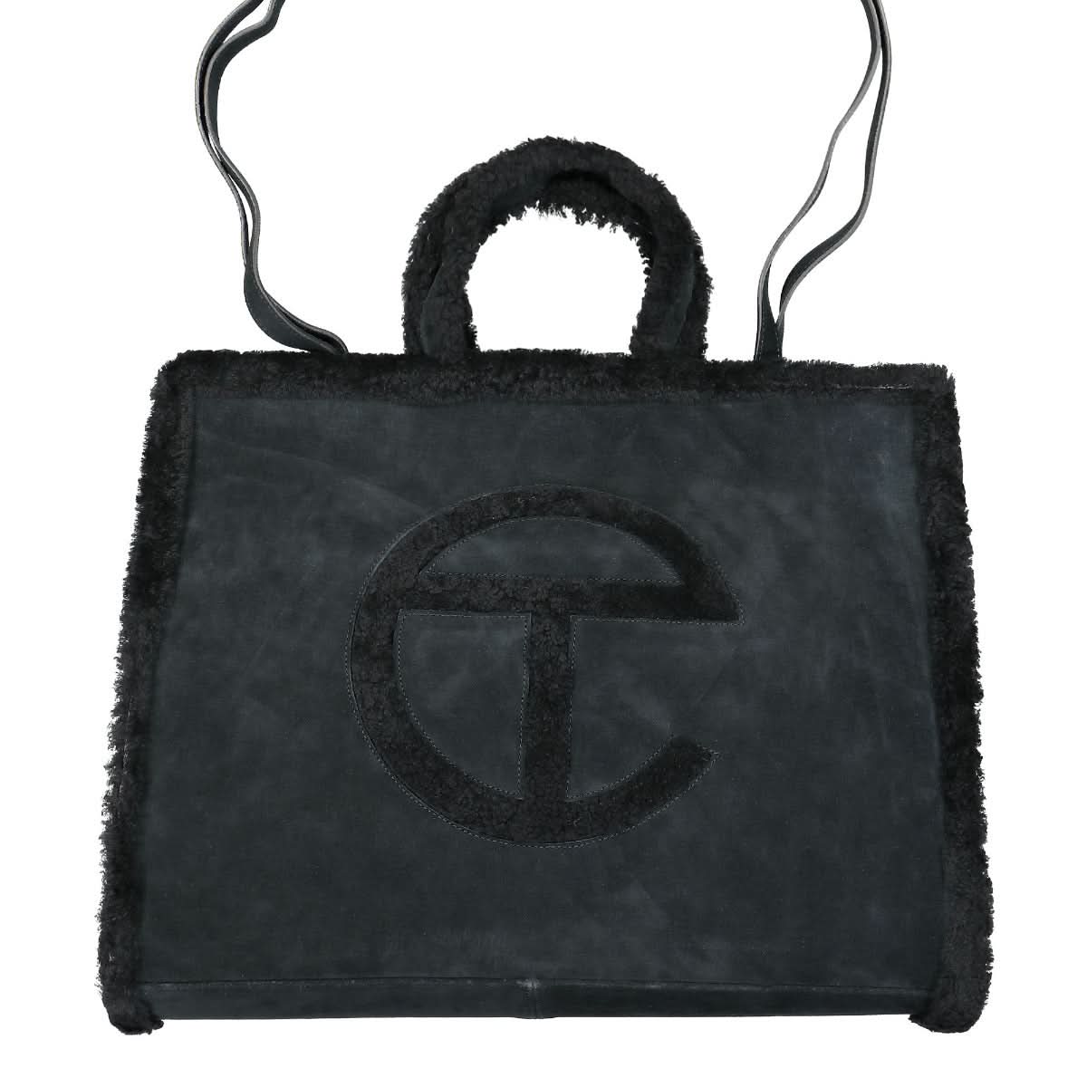 Telfar Large Shopper Black Detail view 1 | Gate