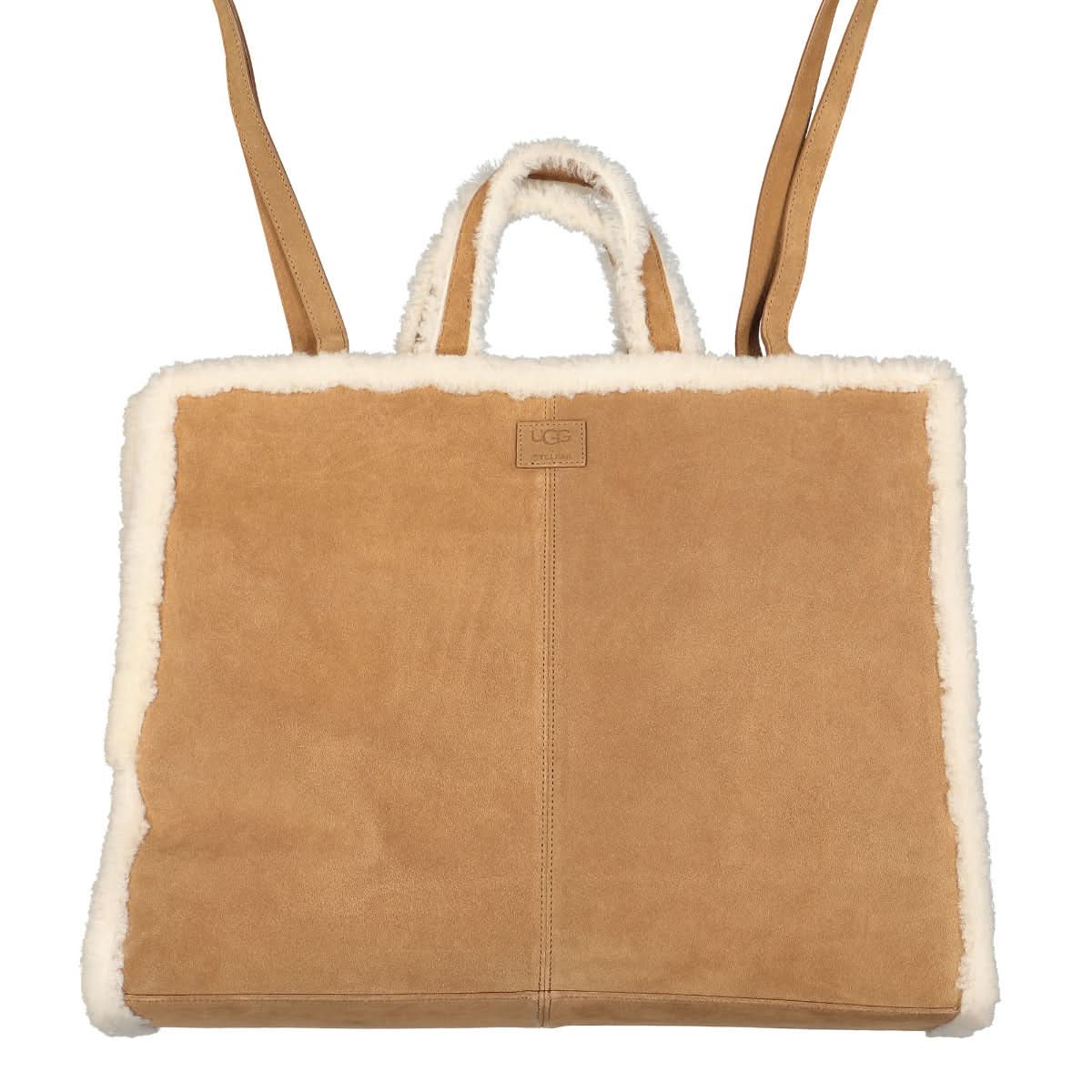 Telfar x UGG Large Shopper Brown,Beige Detail view 2 | Gate