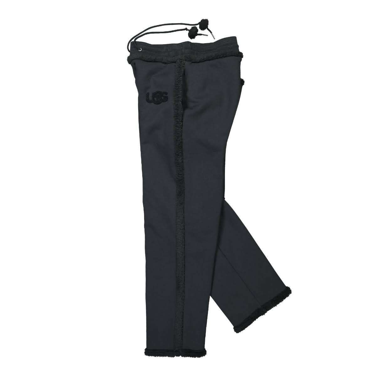 Telfar Sherpa Sweatpant Black Detail view 3 | Gate