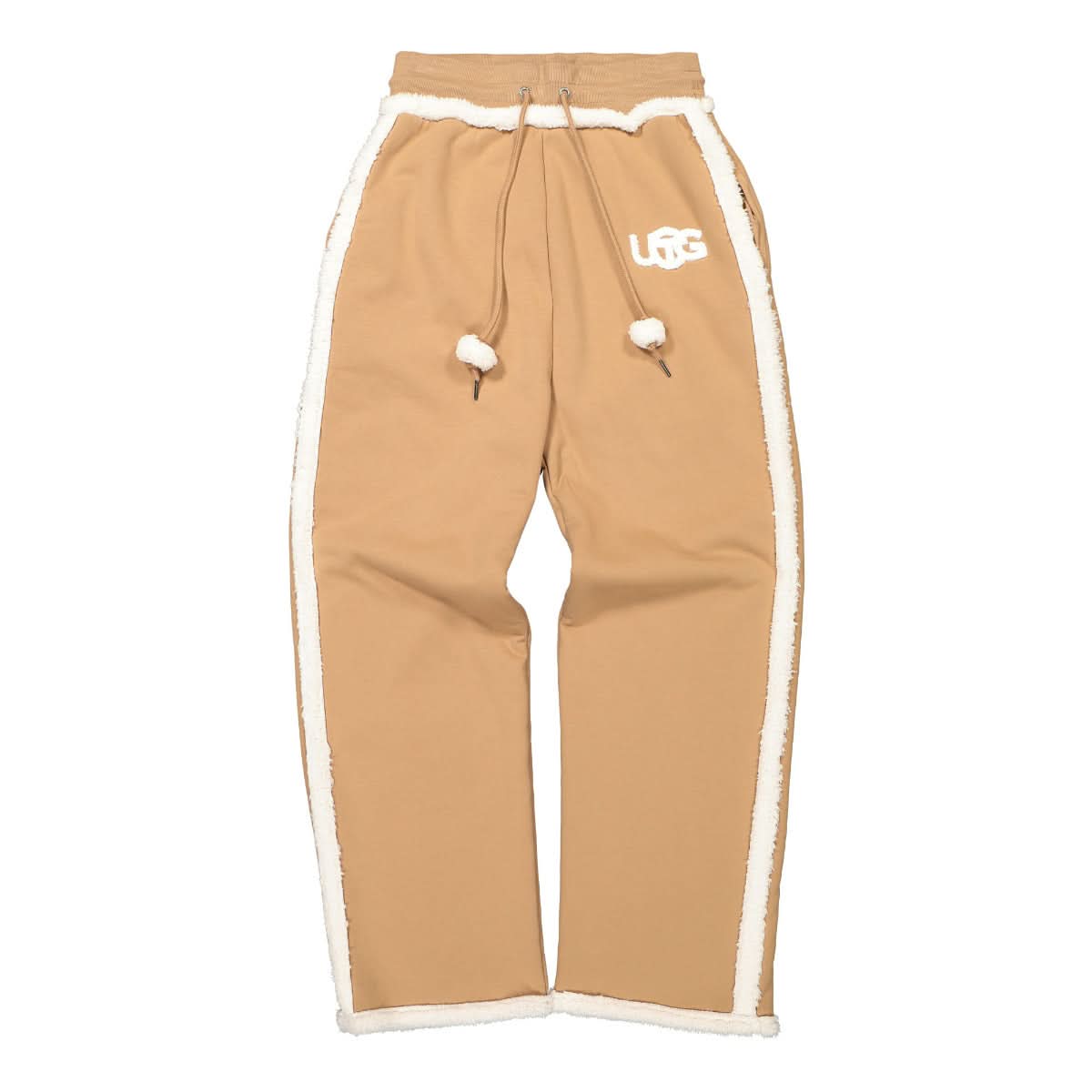 Telfar Sherpa Sweatpant Brown Detail view 1 | Gate